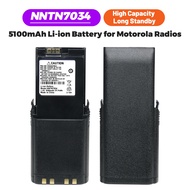 【DC-170】7.4V 5100mAh NNTN7034 High Capacity Replacement Battery Compatible for Motorola APX6000 APX7