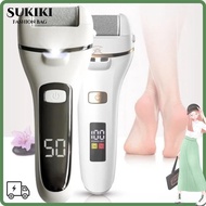 SUKIKII Electric Rechargeable Foot File, Eliminate Feet Calluses Eliminate Feet Dead Skin Electric P