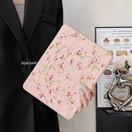 360° Rotation Case for iPad 10.2in (8th gen) 2020 iPad 8 10.2 A2270 A2430 A2428 A2429 Flower lines W