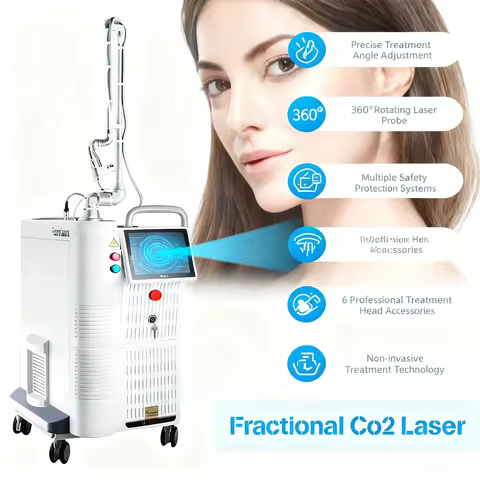 Professional CO2 Bison Fractional Laser Machine 4D Fotona Skin Treatment Device for Salon Gestationa