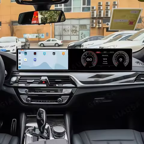 24.6" Car Radio Dual Screen For BMW 5 Series G30 G31 F90 2018-2020 EVO Android Auto Carplay GPS Navi