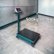 ตาชั่งดิจิตอลเครื่องดิจิตอล 300kg. 500kg. 1000kg. ยี่ห้อ P&D (Model 8801) ขนาดแท่นชั่ง 60 x 80 ซม. ใ