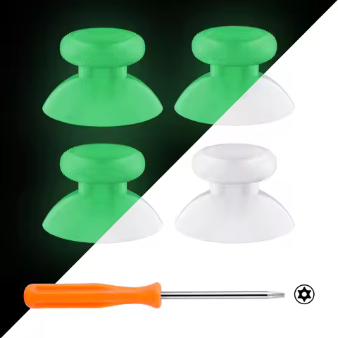 eXtremeRate 4 pcs Replacement Joystick for Xbox One & Xbox Series X/S & Xbox One S/X & Xbox Elite V1