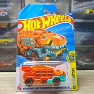 HW Hot Wheels Ultimate T-Rex Transporter Orange Q 2025HW - Original Hotwheels - Children's Toys