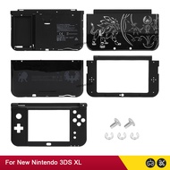 Sklim Store Black Limited Edition Replacement For Nintend New 3DS XL Game Console Housing Shell Cove