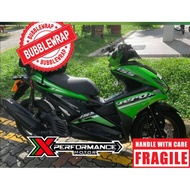 [STICKER TANAM] Yamaha NVX155/AEROX155 v1 Coverset GLOSSY GREEN/BLACK Custom design