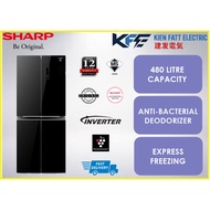 Sharp Multi Door Inverter Avance Refrigerator 480 Litre Capacity SJF489GK