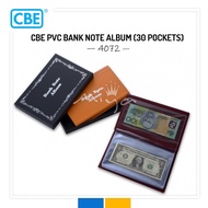 CBE Currency Notes Album (30 Pockets) / Money Album / Note Album / Bank Note Album / Currency Note A