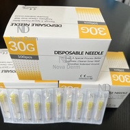 32G 30G 34G 4mm 13mm 1.5mm 2.5mm 6mm mesotherapy needle disposable needle 100pcs