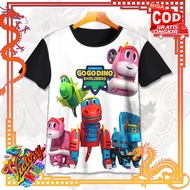 Victory Kids - Premium Children's T-Shirts, Trendy Sublimation T-Shirts, Anti-Fall Gogo Dino Explore