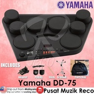 Yamaha DD-75 Portable Digital Drum Electronic Drum Kit Drum Pad Drumpad with Adaptor / Snare Stand /