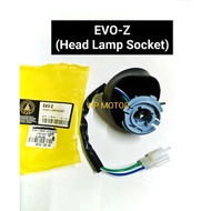 Demak EVO-Z/EvoZ Head Lamp Socket/Socket Lampu Depan