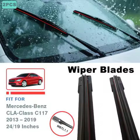 Windshield Wiper Blades For Mercedes Benz CLA Class C117 W117 2013-2019 Front Windscreen Window Brus