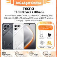 [PROMO] Tecno Pova 7 Ultra 5G | Dimensity 8350 Ultimate | 108MP Main Camera | 6000mAh Battery