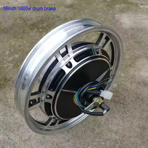 16Inch 48v60v72v84v96v 1000w Motor Drum Brake Big Power Over Voltage for Bike/Scooter MOTORBIKE Tric