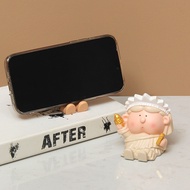 Big Artist Mobile Phone Holder Bracket Office Desktop Decoration Cartoon Household Lazy People Watch