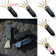 ROXUL Key Organizer, Holds 2-6 Keys with Screwdriver Keys Fob with Clip,  Multi-function Modern Meta