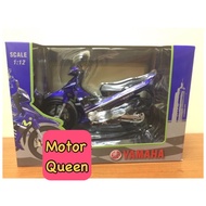 Yamaha 125 125ZR Y125 Y125ZR Movistar Miniature Diecast Model Motor