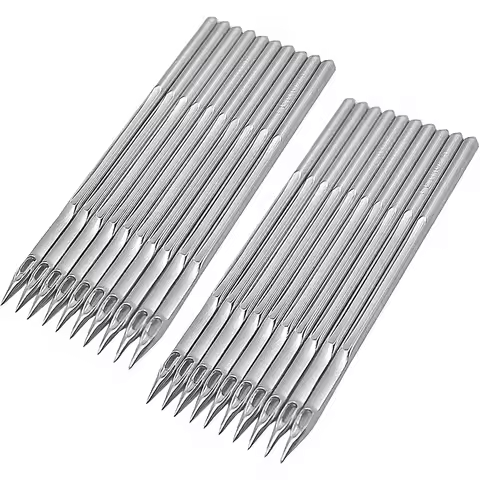 10 PCS DNX1 #25/200 #26/230 Sewing Machine Needle For Newlong Brand Bag Closing Closer Np-7 Np-7A Se