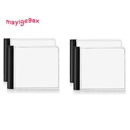 4Pack Sublimation Wallet Leather Blank Heat Transfer Sublimation Wallets Bank for Men Gift  Travel E