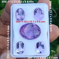 UNGU Natural Amethyst Purple KALIMANTAN (NATURAL Amethyst QUARTZ)