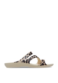 Crocs - Kadee II Graphic Sandals (Female - Winter White/Multi)