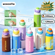 【Ucocolla】750ml(26oz)Insulated Tumbler Stainless Steel Sport Water Bottle Keep Cold&Hot LeakProof