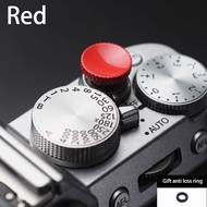 ปุ่มชัตเตอร์เหมาะสำหรับ XT30II X100VI XM5ของ Fuji XT50 Nikon Z6III Canon R5 II Keycap ทำจากทองแดงบริ