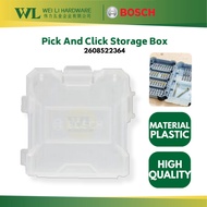 BOSCH 2608522364 Pick & Click Storage Box/Mini Case/Skru Box/Screwdriver Case