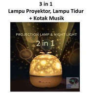 2in1 Rotating Projector Lights And Xiaomi Music Boxes - Rotate Projector