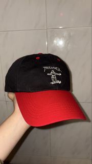 Thrasher Black and Red Skater Cap帽 (Vintage)