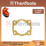 SPARE PART(BG328): CYLINDER GASKET/ CYLINDER GASKET MESIN RUMPUT T328 TANAKA TANIKA TANEKA OGAWA OKAZAWA STIHL