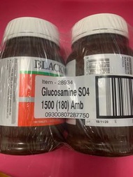 BLACKMORES 葡萄糖胺 1500 180 片（11/2020到期）