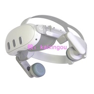 適用於Meta Quest3耳機Q3 VR耳罩適用Quest3可調整通道式耳罩頭戴配件