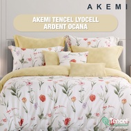 Bộ ga kèm Vỏ chăn Akemi Tencel Lyocell Ardent gồm 6 món (King / Queen)
