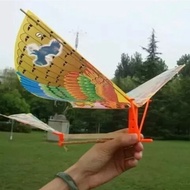 Ojio Mainan Burung Tenaga Karet Rubber Band Powered Ornithopter - Mainan Burung Rakit Terbang Layang