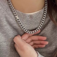Jackson Wang Same Style Men's Necklace Fashion Brand All-Matching Clavicle Chain Washable Non-Fading