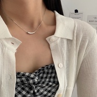 Ins Fashion Jewelry Korean Style All-Match Eggplant-Shaped Clavicle Chain Water Drop Pendant Necklac