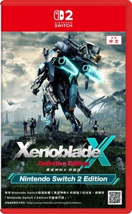 任天堂 - [預售]Switch 2 異度神劍X 終極版 Nintendo Switch 2 Edition (繁中/簡中/英/日/韓文版) - 香港行貨
