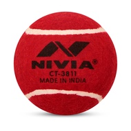 Nivia Heavy Tennis Ball Cricket Ball (Pack of 12)