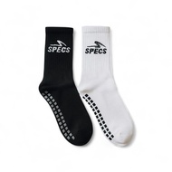 Black and White Specs Pattern Anti-Slip Socks || Football and Futsal Socks