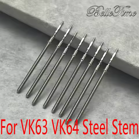 Watch Steel Stem Kit Watch of Winding Stem Fit VK63 VK64 VK61 VK67 VK68 Automatic Mechanical Movemen