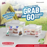 Grab and Go Handy Box - Airtight & Leak Proof - 6.3L & 4.3L - BPA Free - Madadala mo kahit saan