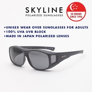 SKYLINE  Men Women Sunglasses Wear Over Fit Over Spectacles Myopia Cataract Polarized UV400 Driving 