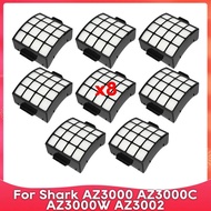Compatible For Shark Stratos AZ3000, AZ3000C, AZ3000W, AZ3002 Vacuum Cleaner Foam Felt Filter Spare 
