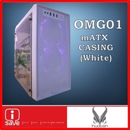 Invasion OMG01 Casing With 2 x RGB Fan ( White )