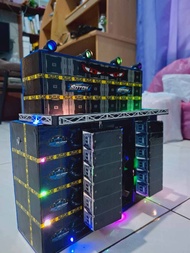 miniatur sound system full lighting+line array