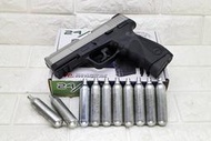 KWC TAURUS PT24/7 手槍 CO2槍 雙色 優惠組B KCB46 ( 巴西金牛座BB槍BB彈玩具槍