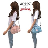 Nekokissbag ANELLO X SWENSEN'S Shoulder Boston bag กระเป๋าสะพายข้าง Swensens