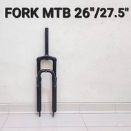 FORK SEPEDA MTB 27.5 / 26 INCH SUSPENSI SISA RAKITAN SEPEDA GARPU SEPEDA MTB 26INCH 27.5INCH